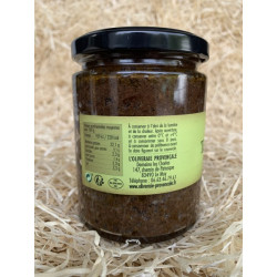 Pot de tapenade d'olives noires 280g