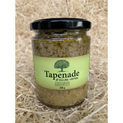 Pot de tapenade d'olives vertes 280g