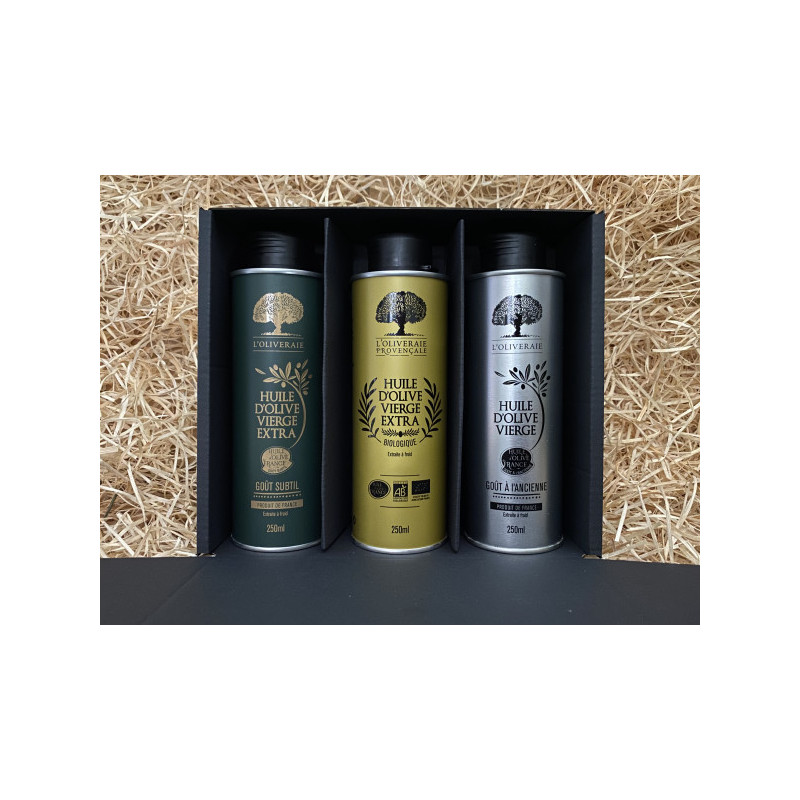 Coffret Prestige : Huile Bio, subtile et à l'ancienne