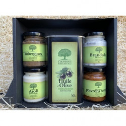 Coffret Huile 500ml + 4...